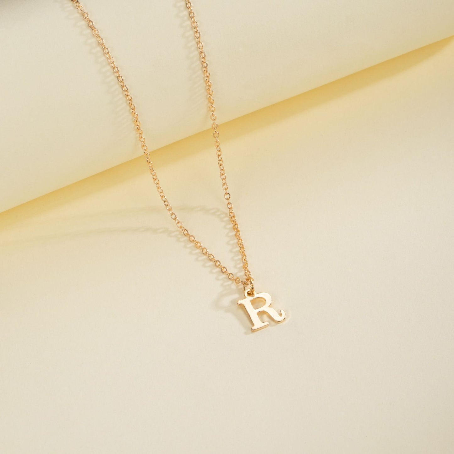 English Letter Necklace Female Personality