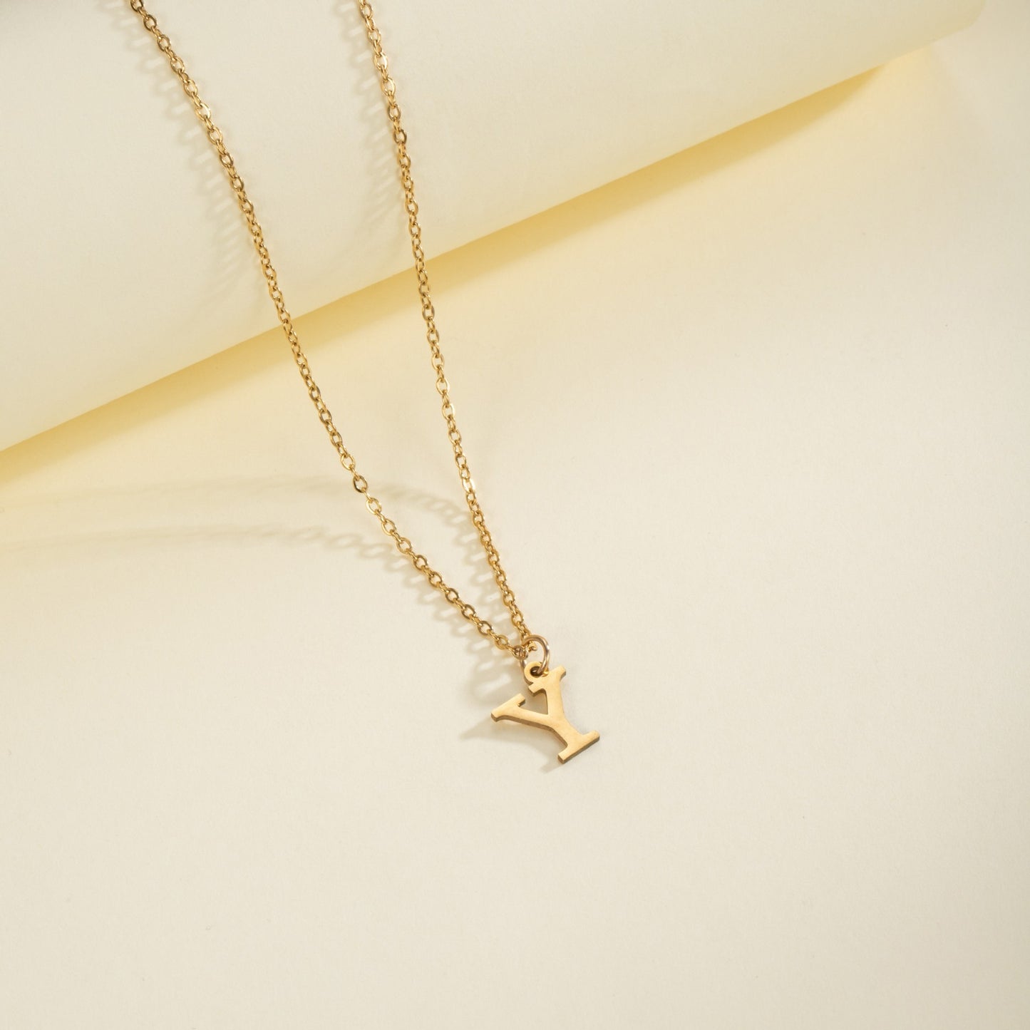 English Letter Necklace Female Personality