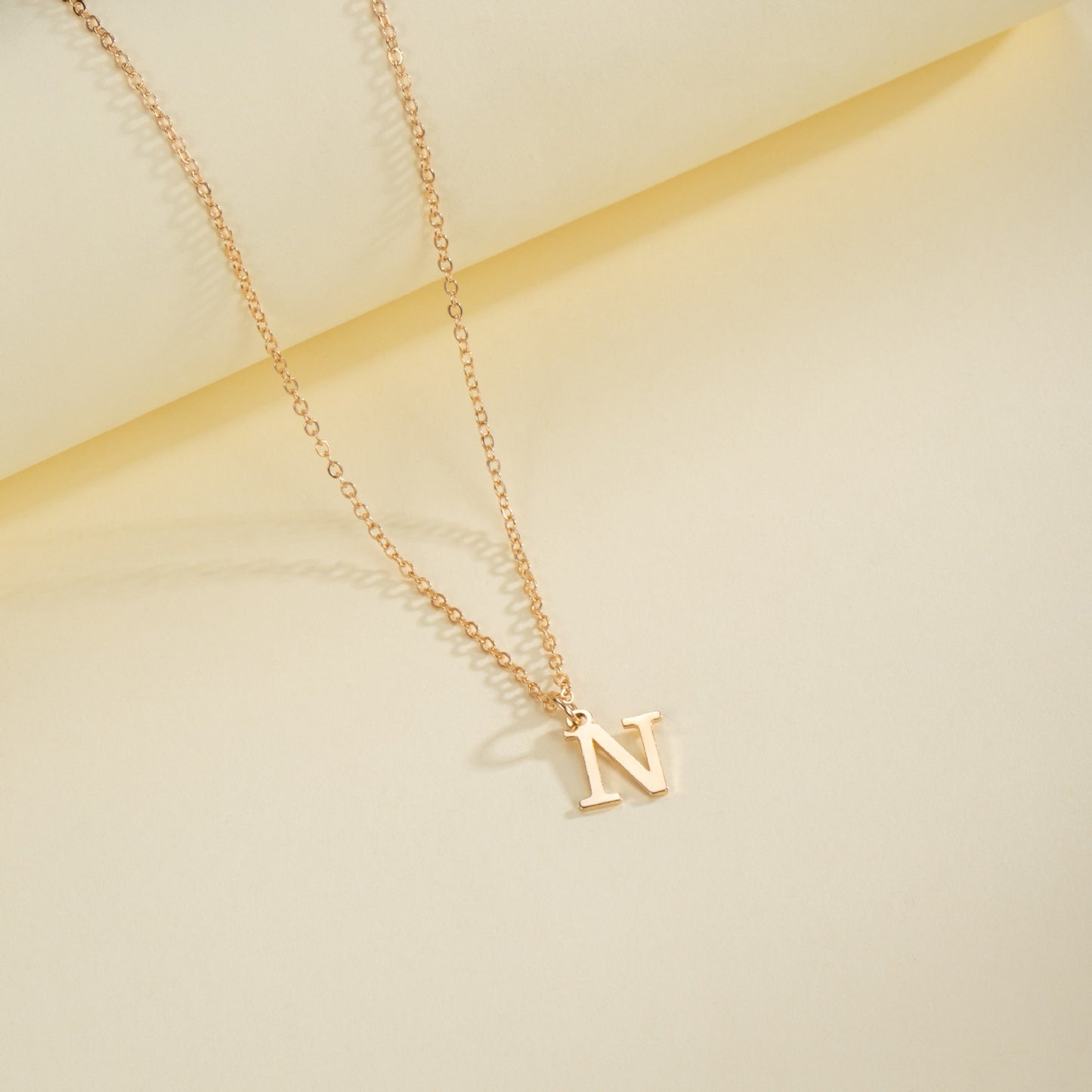 English Letter Necklace Female Personality