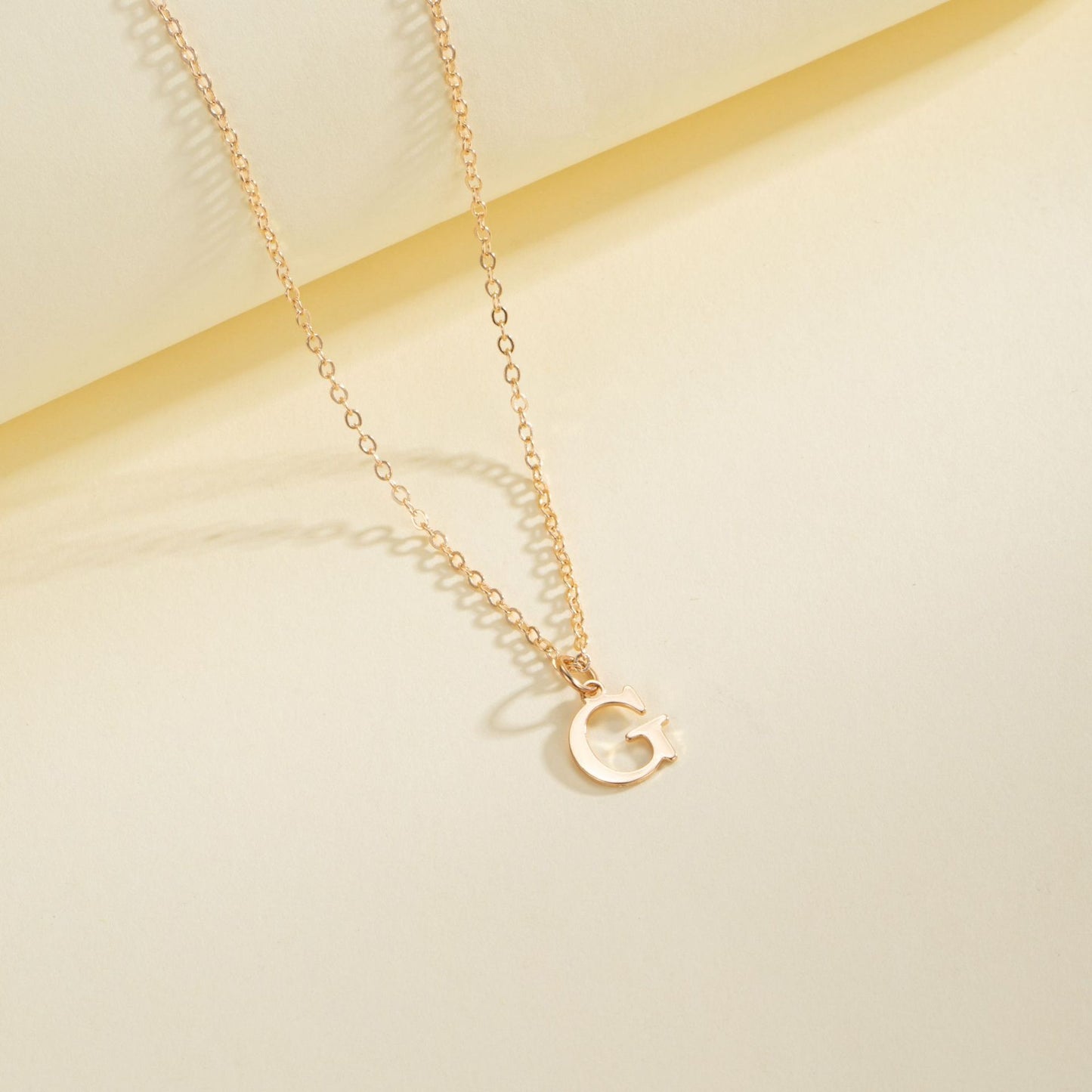 English Letter Necklace Female Personality